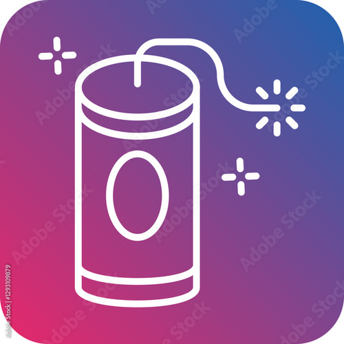 Firecracker icon style