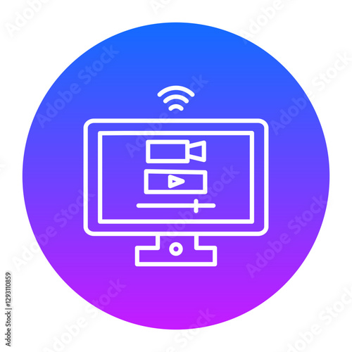 Streaming Icon