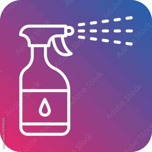 Spray Bottle icon style