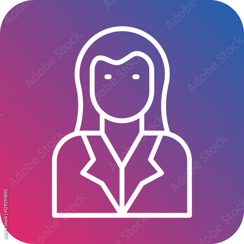 Girl icon style
