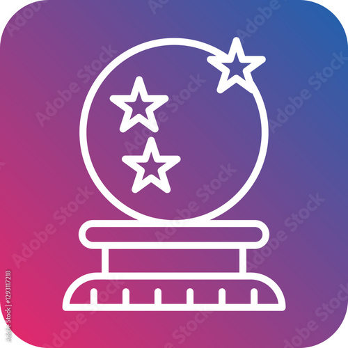 Crystal Ball icon style photo