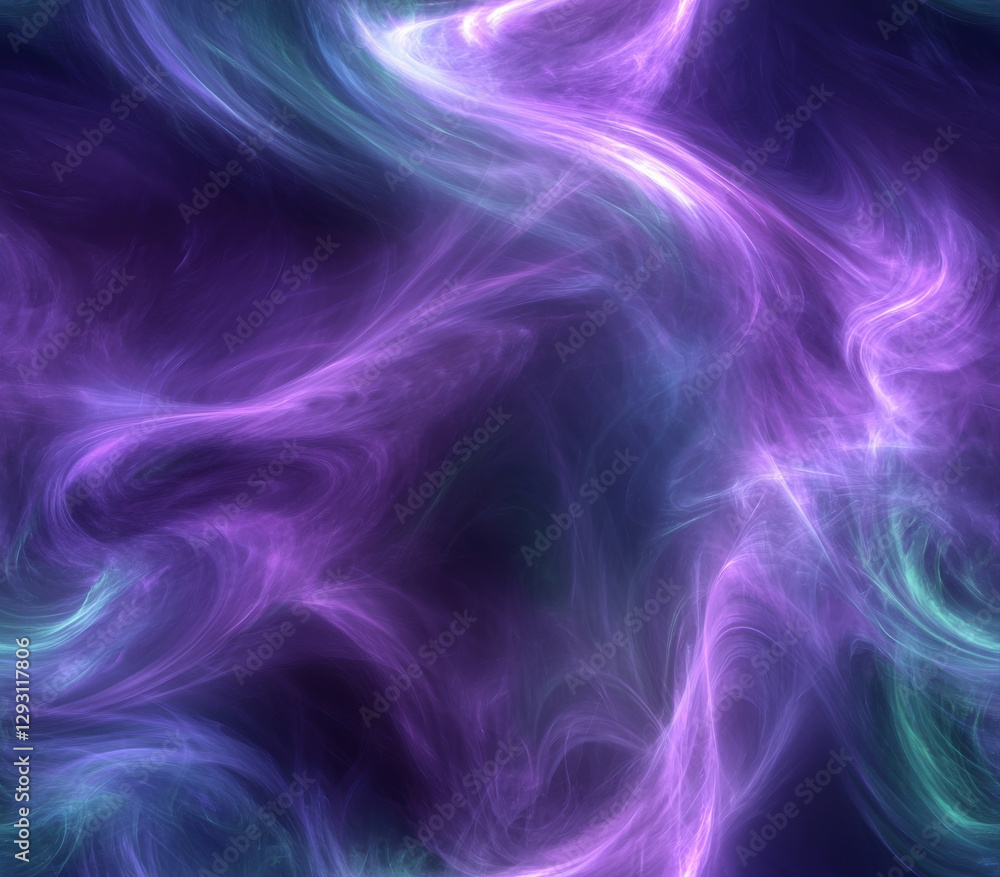 Vibrant purple and bright swirls create mesmerizing abstract background, Seamless Pattern Style. Vibrant purple and bright swirls create mesmerizing abstract background, Seamless Pattern Style.