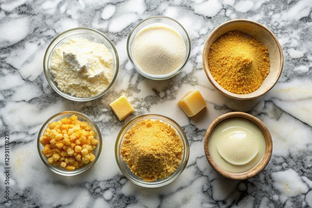 Milk Fudge Recipe: Gullisuwa Mise en Place on Marble Milk Fudge Recipe: Gullisuwa Mise en Place on Marble