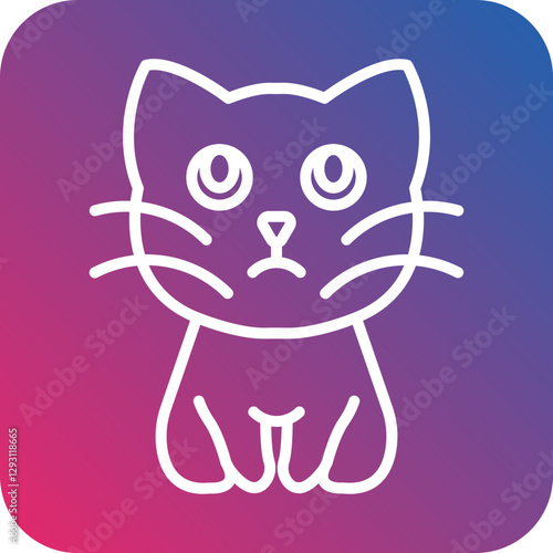 Cat icon style