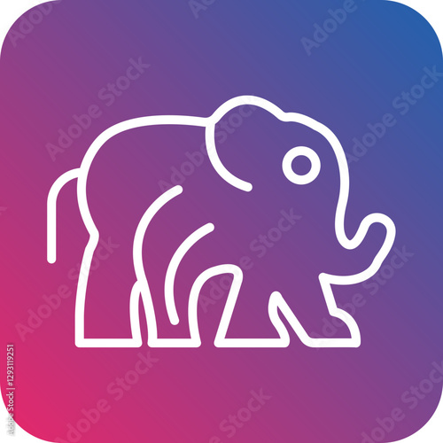 Elephant icon style