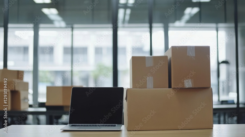 custom made wallpaper toronto digitalExecutive departures in a sleek office with glass walls. Featuring leadership transition and career shift