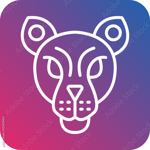 Panthera icon style