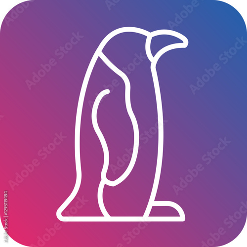 Penguin icon style