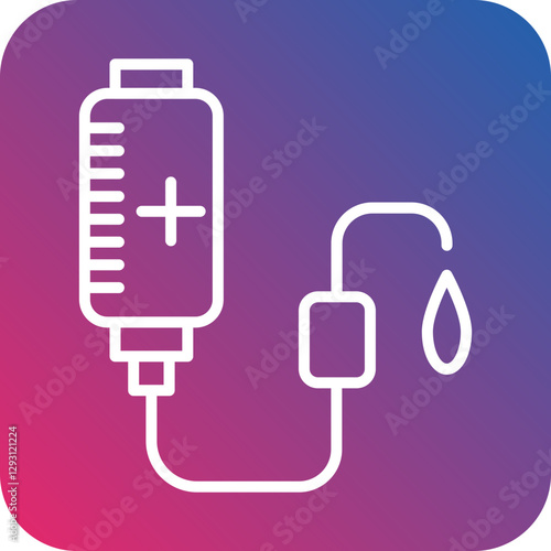 Blood Transfusion icon style