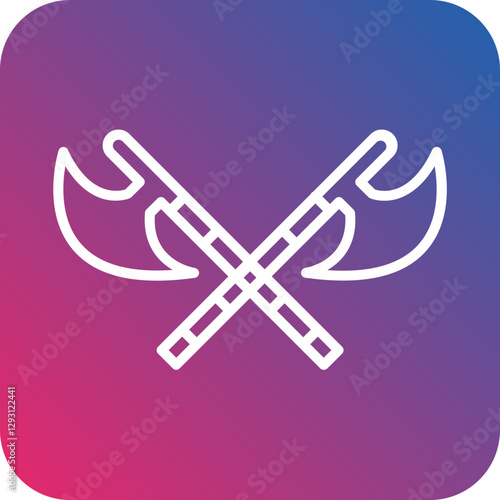 Hatchet icon style