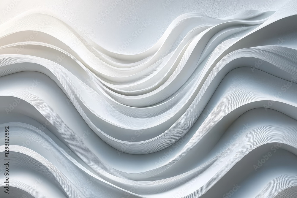 Curved layers of textured paper create a dynamic visual flow in an artistic representation of minimalism Curved layers of textured paper create a dynamic visual flow in an artistic representation of minimalism