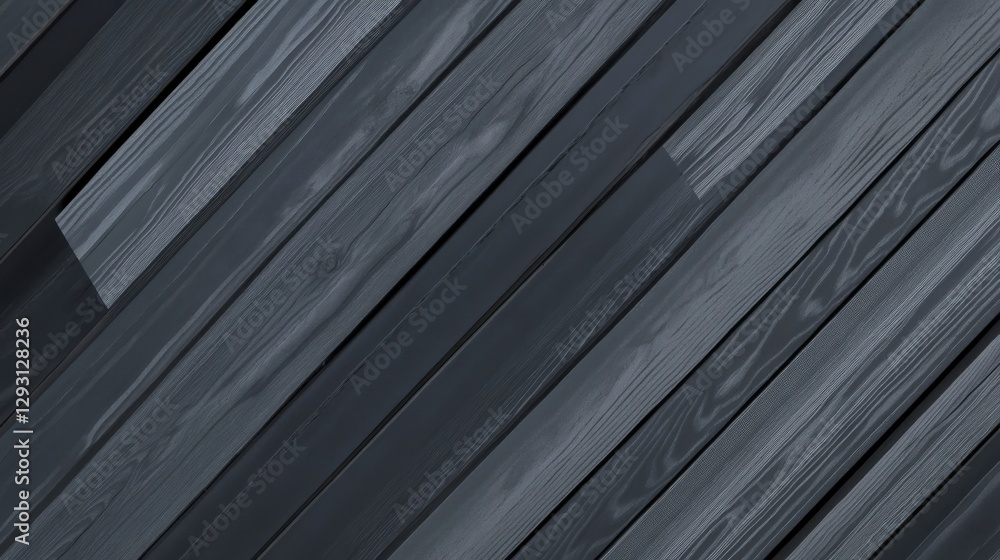 Dark Gray Diagonal Wood Planks - Modern Architectural Design Dark Gray Diagonal Wood Planks - Modern Architectural Design