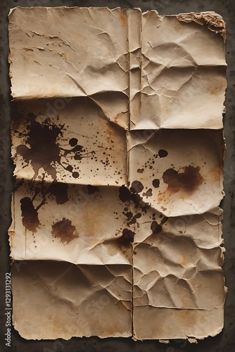 Designed grunge paper texture, background