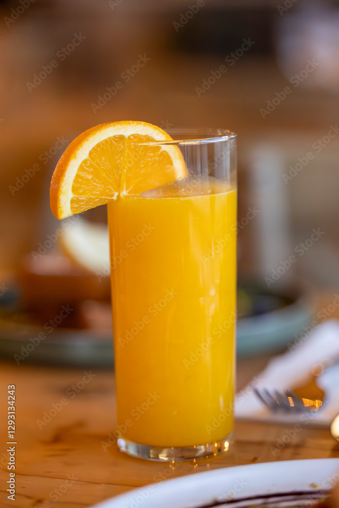 fresh orange juice