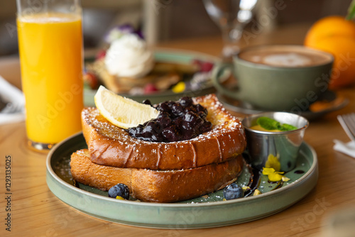 Obraz na płótnie French toast w salonie