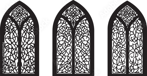 Sacred Archways: Intricate Islamic Window Designs
