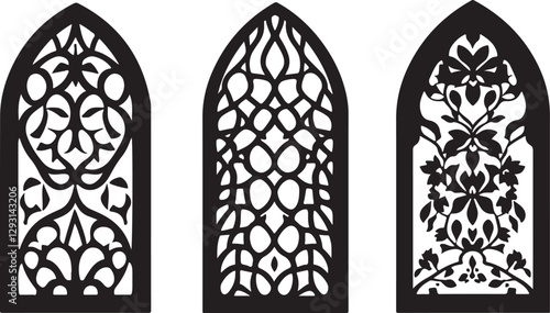 Sacred Archways: Intricate Islamic Window Designs
