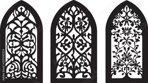 Sacred Archways: Intricate Islamic Window Designs
