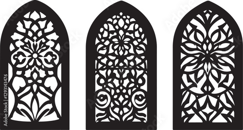 Sacred Archways: Intricate Islamic Window Designs
