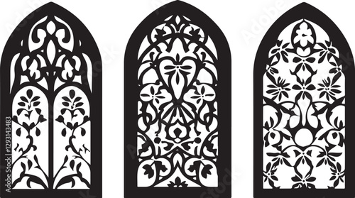 Sacred Archways: Intricate Islamic Window Designs
