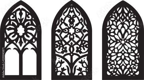 Sacred Archways: Intricate Islamic Window Designs
