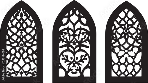 Gothic Window Design Collection