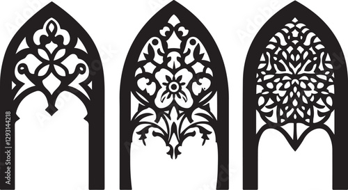 Gothic Window Design Collection