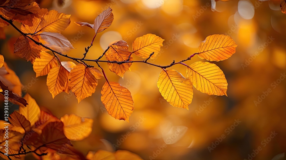 Warm golden autumn leaves softly blurred, creating a rich and inviting shallow focus background. Warm golden autumn leaves softly blurred, creating a rich and inviting shallow focus background.