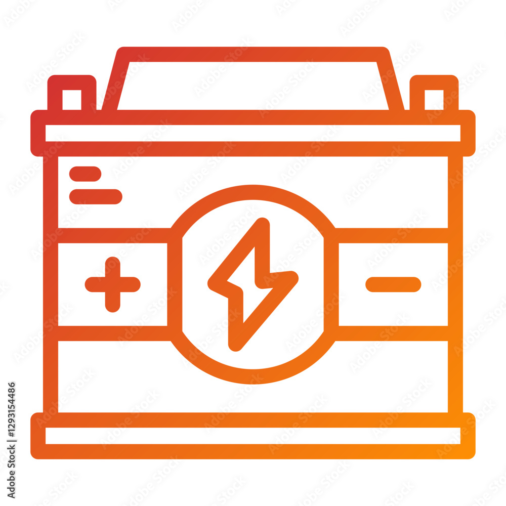 Vector Design Battery Icon Style Vector Design Battery Icon Style