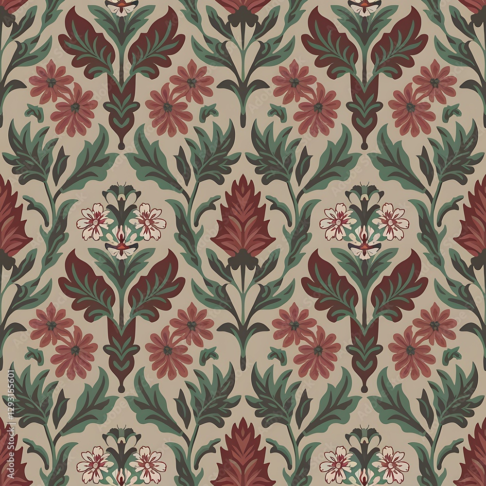 Design of red wallpaper texture as a background Design of red wallpaper texture as a background