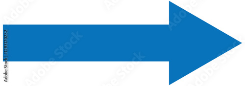 arrow icon, blue right arrow, blue direction pointer, straight pointed arrow icon, blue arrow transparent background, blue arrow no background.