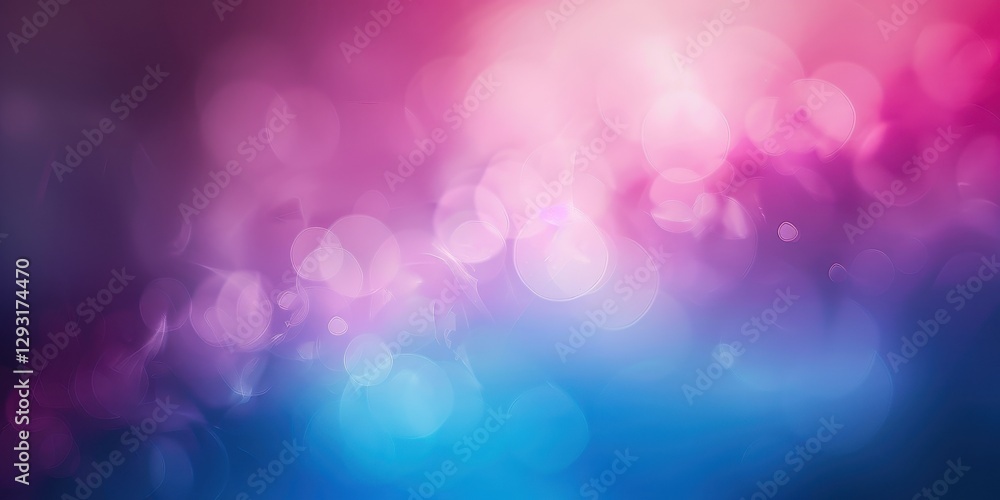 Abstract Bokeh Background in Vibrant Colors