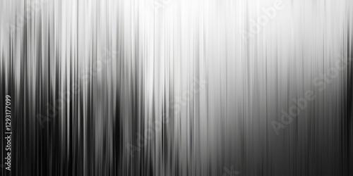 Obraz na płótnie Abstract Vertical Lines - Monochrome Graphic Art w salonie