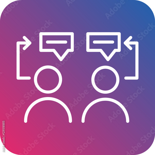 Counsellor Vector Icon Style