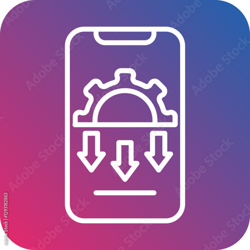 Automation Drawbacks Vector Icon Style