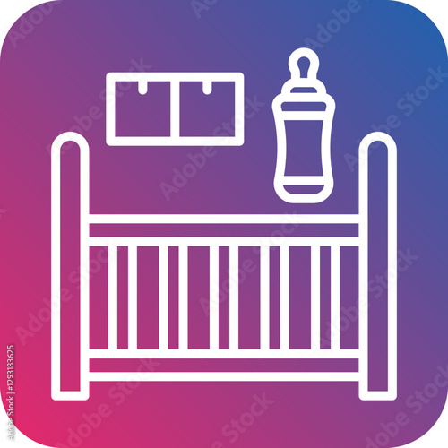 Lactation Room Vector Icon Style