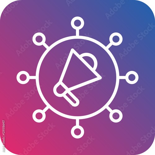 Viral Vector Icon Style