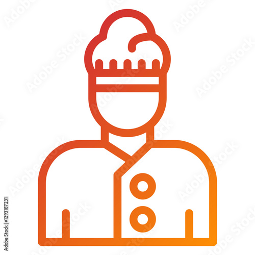 Vector Design Chef Icon Style