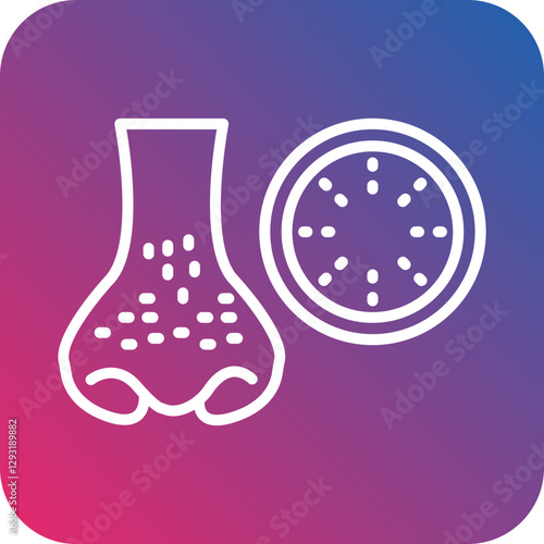 Blackhead Vector Icon Style