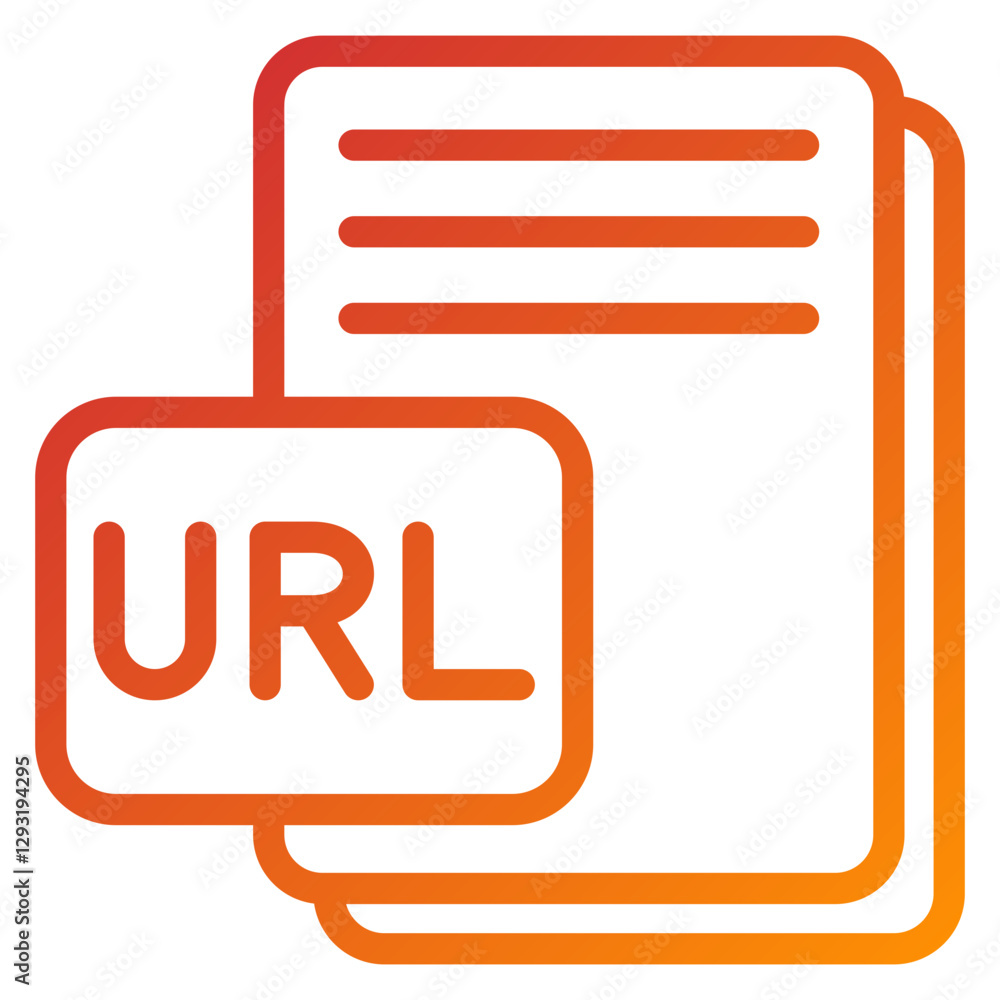 Vector Design URL Icon Style Vector Design URL Icon Style