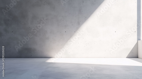 a minimalist and elegant space featuring large-format porcelain tiles