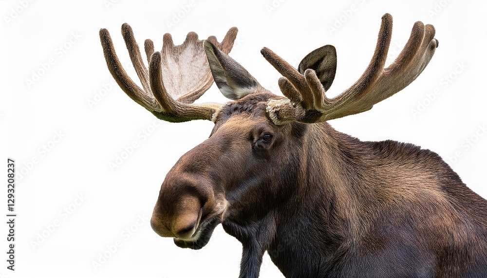 A Majestic Moose with Impressive Antlers in an Isolated Background A Transparent PNG Capturing the Power and Solitude of Wilderness at Twilight A Majestic Moose with Impressive Antlers in an Isolated Background A Transparent PNG Capturing the Power and Solitude of Wilderness at Twilight