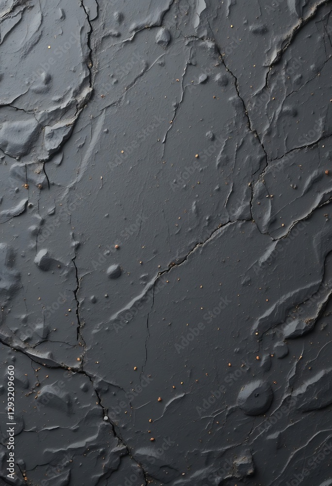 Dramatic Close-Up of Cracked Gray Surface with Subtle Granular Texture Dramatic Close-Up of Cracked Gray Surface with Subtle Granular Texture