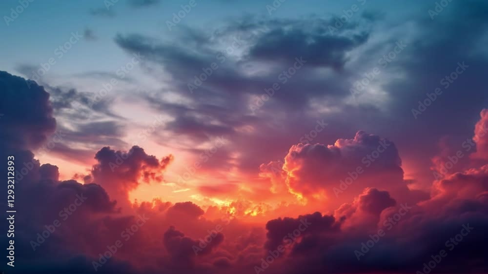 Aerial view amazing colorful sky in sunset above the ocean. beautiful landscape with sweet purple sky in sunset a panoramic view. Dramatic Sky at sweet Sunset and purple hour video Aerial view amazing colorful sky in sunset above the ocean. beautiful landscape with sweet purple sky in sunset a panoramic view. Dramatic Sky at sweet Sunset and purple hour video