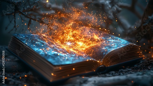 Futuristic Interactive E-Book Device