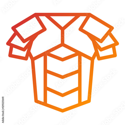 Vector Design Armor Icon Style