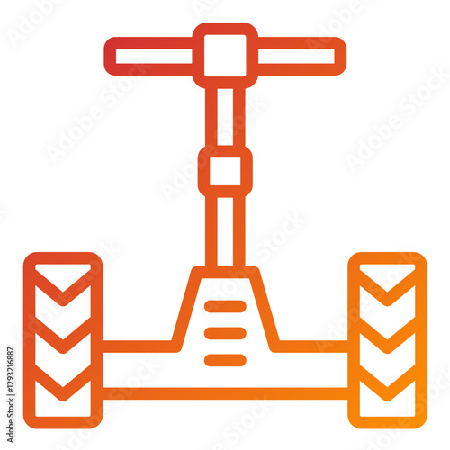 Vector Design Segway Icon Style