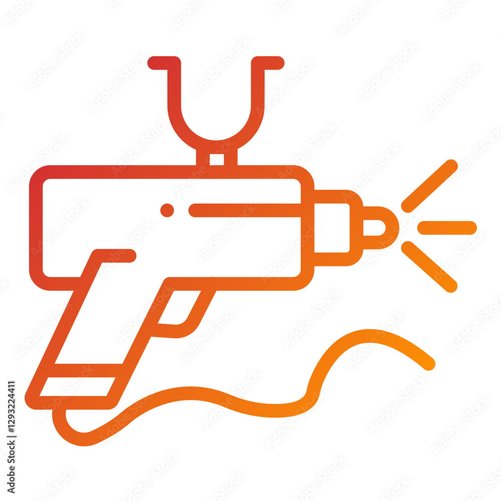 Vector Design Spray Nozzle Icon Style Vector Design Spray Nozzle Icon Style