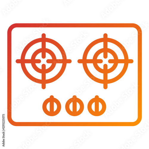 Vector Design Gas Stove Icon Style
