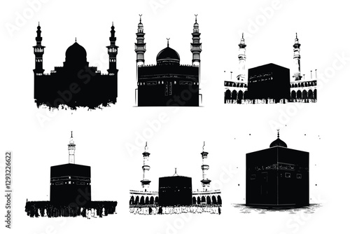 Sacred View of the Holy Kaaba